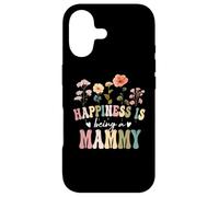 Custodia per iPhone 17 Happiness is Being a Mammy Floral Design Mammy Mother's Day