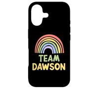 Custodia per iPhone 17 Happy Colorful Team Dawson Rainbow Pride Green Yellow
