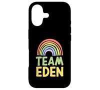 Custodia per iPhone 17 Happy Colorful Team Eden Rainbow Pride Green Yellow