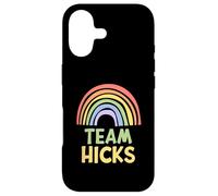 Custodia per iPhone 17 Happy Colorful Team Hicks Rainbow Pride Green Yellow