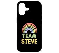 Custodia per iPhone 17 Happy Colorful Team Steve Rainbow Pride Green Yellow