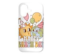 Custodia per iPhone 17 Happy Earth Day Planet Birthday Party Celebration