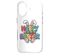 Custodia per iPhone 17 Happy Easter Day Girls Boys Easter, Funny Bunny Eggs
