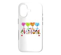 Custodia per iPhone 17 Happy Everything Gnomi Every Seasons All Year Tree