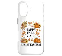 Custodia per iPhone 17 Happy Fall Resist Fascism My Favorite Season is Fall Fascism