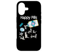 Custodia per iPhone 17 Happy Pills Husky Cani Carini Amanti Husky Cool
