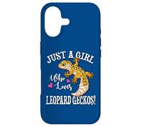 Custodia per iPhone 17 Happy Reptile Just A Girl Who Loves Leopard Geckos Lover