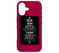 Custodia per iPhone 17 Harry Potter Nothing To Fear Poster