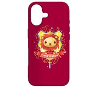 Custodia per iPhone 17 Harry Potter Watercolor Gryffindor Crest