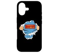 Custodia per iPhone 17 Harvey First Name Superhero For Boys Named Harvey