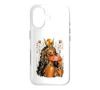 Custodia per iPhone 17 Hathor Bubblegum Queen Dea egiziana Baddie Estetica