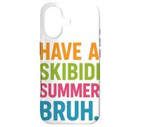 Custodia per iPhone 17 Have A Skibidi Summer Bruh Meme Internet Tendenza Estate