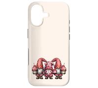 Custodia per iPhone 17 Heart Gnomes For Women Who Loves Baking Valentines Cupcake