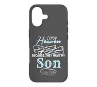 Custodia per iPhone 17 Heaven Is A Beautiful Place Because They Have My Son