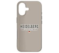 Custodia per iPhone 17 Heidelberg Deutschland Heart Imprint/Heidelberg Germania