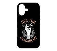 Custodia per iPhone 17 Hex the Oligarchy Witchy Protest Anti Oligarchy