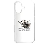 Custodia per iPhone 17 Highland Cow Lover Moody Western Cattle Rancher