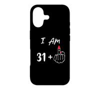Custodia per iPhone 17 Ho 31 anni più 1 dito medio per una maglietta per il 32° compleanno