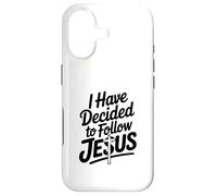 Custodia per iPhone 17 Ho deciso di seguire la fede ispiratrice di Gesù