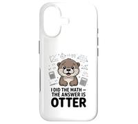 Custodia per iPhone 17 Ho fatto la matematica La risposta è divertente lontra