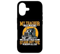 Custodia per iPhone 17 Ho sbagliato Vengo pagato per guardare fuori dalla finestra tutto il giorno