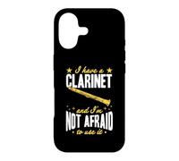Custodia per iPhone 17 Ho un clarinetto e non ho paura di usarlo