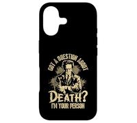 Custodia per iPhone 17 Ho una domanda su Death im your Person Coroner