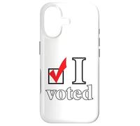 Custodia per iPhone 17 Ho votato Check Mark Big