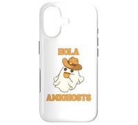 Custodia per iPhone 17 Hola Amighosts - Fantasma da cowboy spagnolo per Halloween