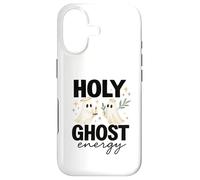 Custodia per iPhone 17 Holy Ghost Energy Cute Halo Ghosts Christian Halloween
