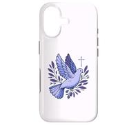 Custodia per iPhone 17 Holy Spirit Dove And Cross Christian Inspirational Faith