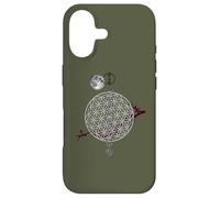 Custodia per iPhone 17 Hotsuma Personaggio Fiore della Vita Culture giapponesi