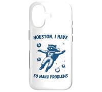 Custodia per iPhone 17 HOUSTON I HAVE SO MANY PROBLEMS X Racoon Procione astronauta