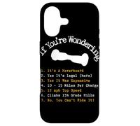 Custodia per iPhone 17 Hoverboard Checklist Cool & Funny hoverboard Gift