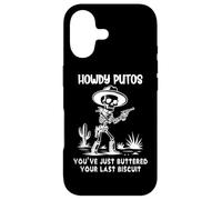 Custodia per iPhone 17 Howdy Putos Cowboy Skull You Just Buttered Your Last Biscuit