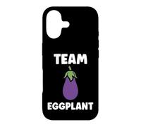 Custodia per iPhone 17 Humor food eggplant simple team eggplant