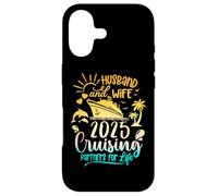 Custodia per iPhone 17 Husband & Wife Cruise 2025 Family Honeymoon Couples Matching