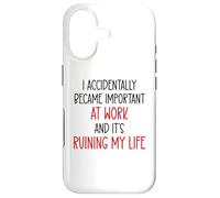 Custodia per iPhone 17 I Accidentally Became Important Work & It's Ruining My Life