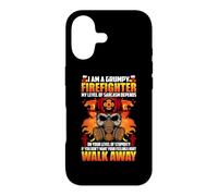 Custodia per iPhone 17 I Am A Grumpy Firefighter Fireman Proud Firefighters Lovers