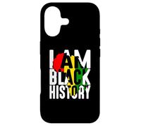 Custodia per iPhone 17 I am Black History Map of Africa RBG Colors Afro-American