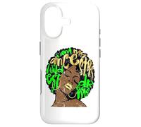 Custodia per iPhone 17 I Am My Ancestors Dreams Afro Black Queen Vintage Verde Lime