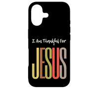 Custodia per iPhone 17 I Am Thankful For Jesus Christian Faith Uomini Donne Ragazze Ragazzi