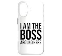 Custodia per iPhone 17 I Am the Boss Sign,Women Girl Boss I Am the Boss Around Here