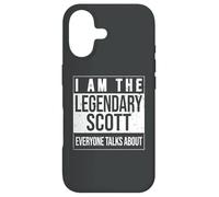 Custodia per iPhone 17 I am the leggendary shirt, idea regalo per Scott