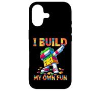 Custodia per iPhone 17 I Build My Own Fun Master Builder Dabbing Toy Funny