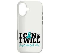 Custodia per iPhone 17 I Can & I Will Beat Ovarian Cancer Warrior Just Watch Me