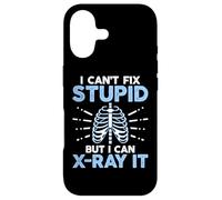 Custodia per iPhone 17 I Can't Fix Stupid but I Can X-Ray It Rad Tech Radiographer