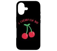 Custodia per iPhone 17 I Cherry-Ish You Divertente Ciliegia Ti amo San Valentino