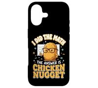Custodia per iPhone 17 I Did The Math The Answer Is Chicken Nugget Matematica