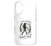 Custodia per iPhone 17 I Do A Thing Called What I Want Cowgirl Western Graphic